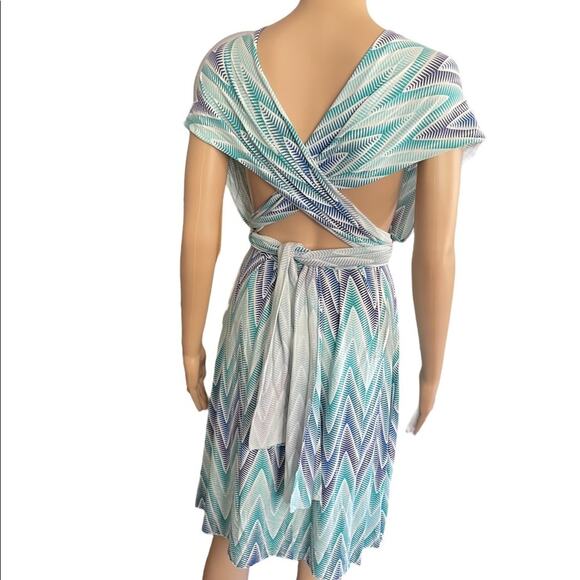 Tart Multicolor Eight Ways Infinity Wrap Dress size XS - Picture 3 of 7